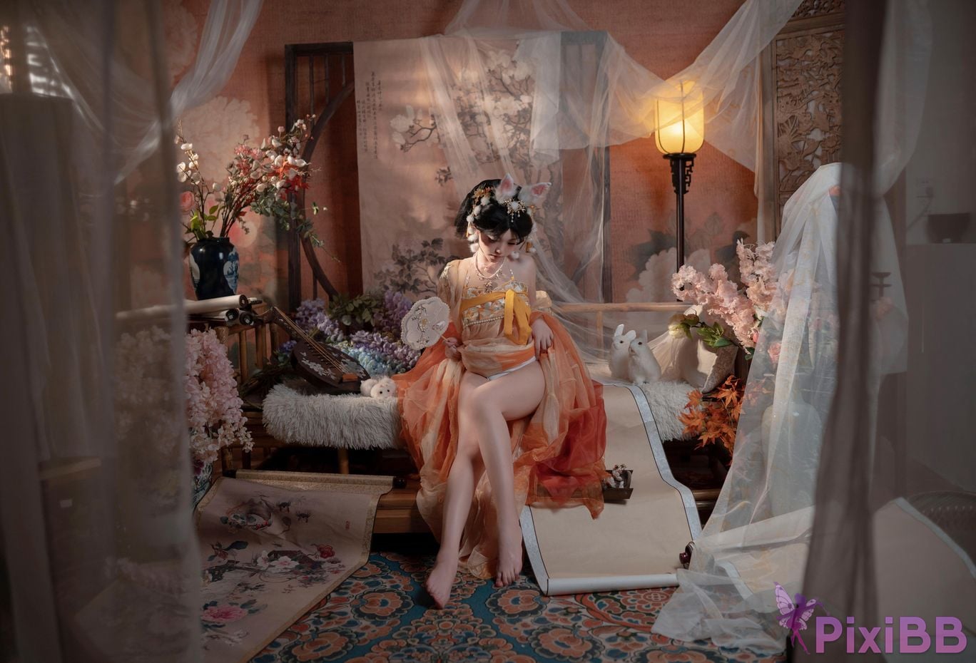 Cosplayer Bangni Bonnie Mid Autumn Festival Jade Rabbit PixiBB.COM 012