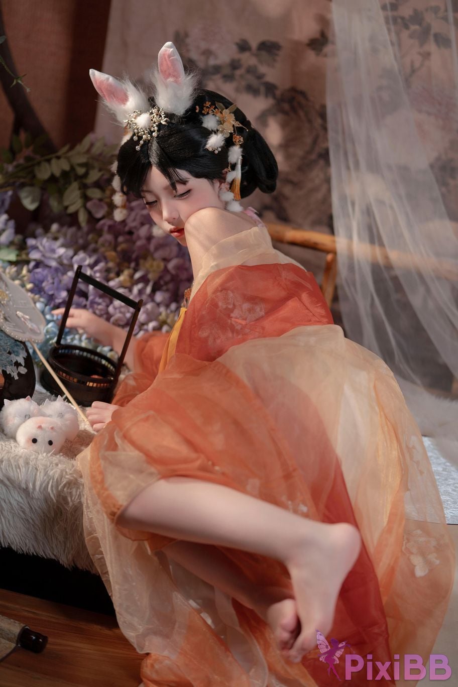 Cosplayer Bangni Bonnie Mid Autumn Festival Jade Rabbit PixiBB.COM 013