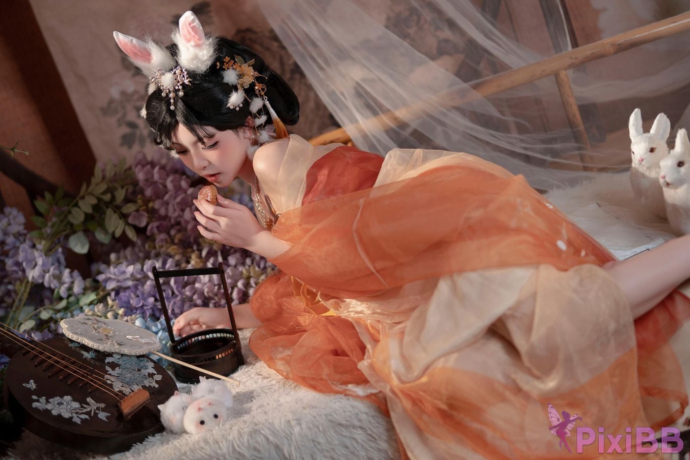 Cosplayer Bangni Bonnie Mid Autumn Festival Jade Rabbit PixiBB.COM 014