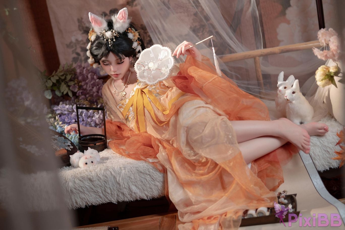 Cosplayer Bangni Bonnie Mid Autumn Festival Jade Rabbit PixiBB.COM 015