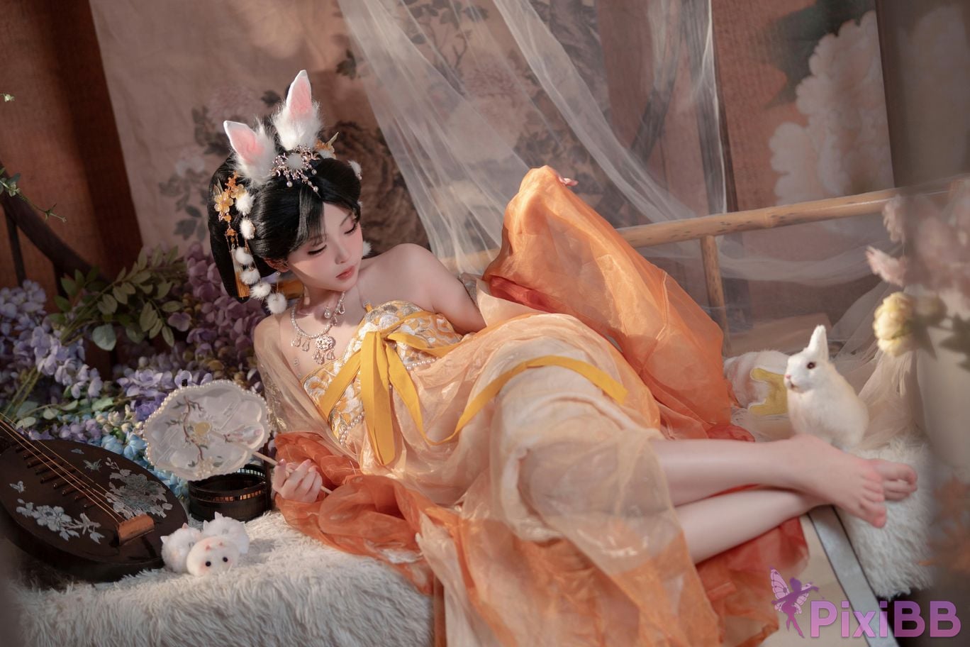 Cosplayer Bangni Bonnie Mid Autumn Festival Jade Rabbit PixiBB.COM 016