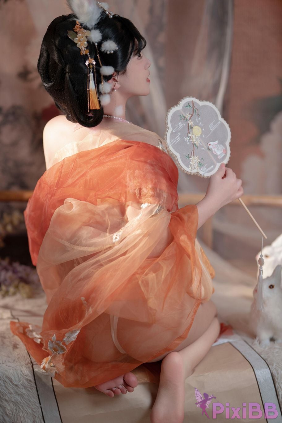 Cosplayer Bangni Bonnie Mid Autumn Festival Jade Rabbit PixiBB.COM 024