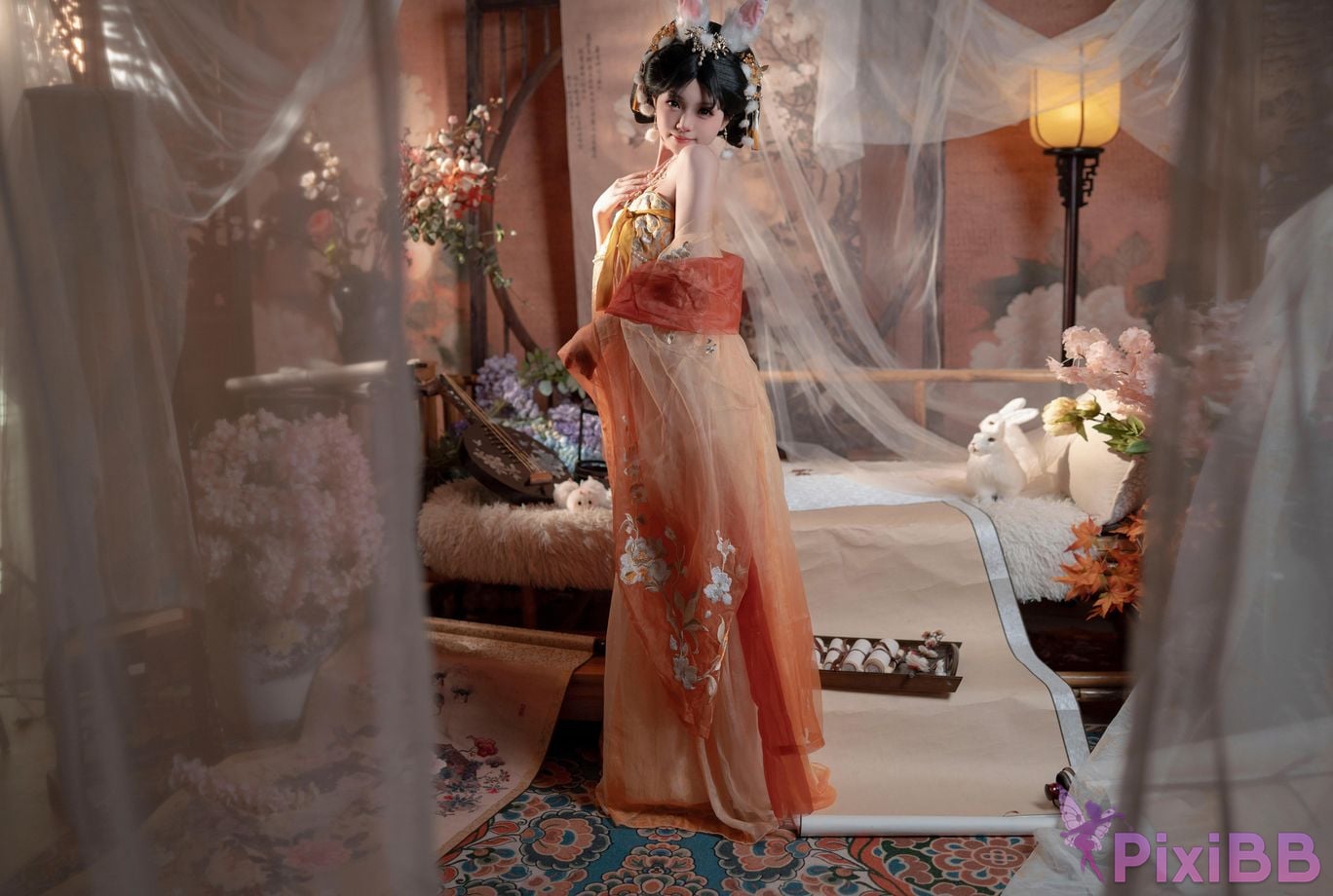 Cosplayer Bangni Bonnie Mid Autumn Festival Jade Rabbit PixiBB.COM 027