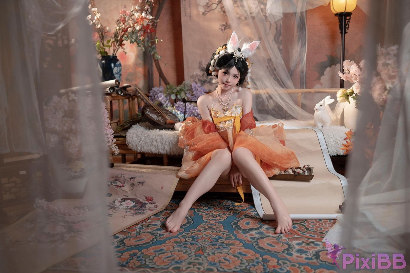 Cosplayer Bangni Bonnie Mid Autumn Festival Jade Rabbit PixiBB.COM 029