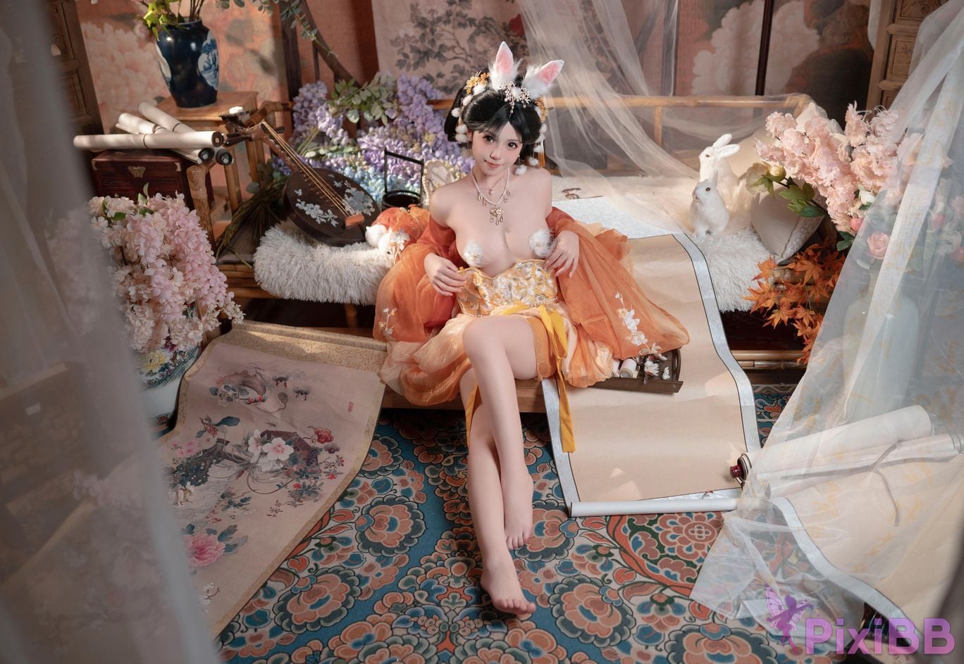 Cosplayer Bangni Bonnie Mid Autumn Festival Jade Rabbit PixiBB.COM 031