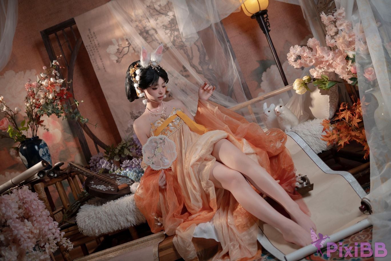 Cosplayer Bangni Bonnie Mid Autumn Festival Jade Rabbit PixiBB.COM 034