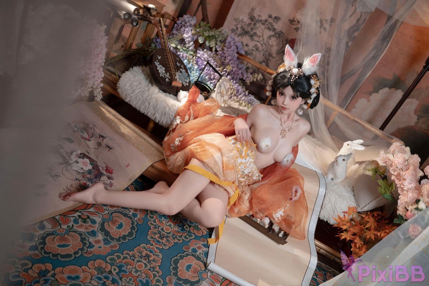 Cosplayer Bangni Bonnie Mid Autumn Festival Jade Rabbit PixiBB.COM 036