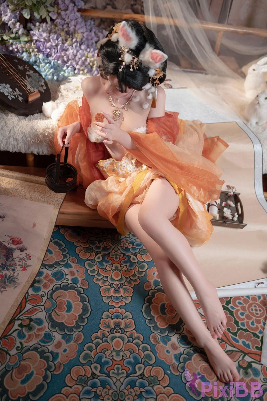 Cosplayer Bangni Bonnie Mid Autumn Festival Jade Rabbit PixiBB.COM 037