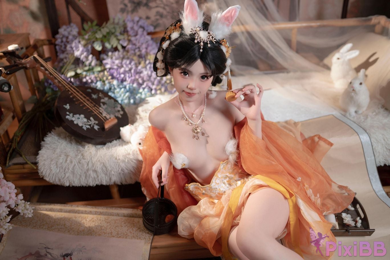 Cosplayer Bangni Bonnie Mid Autumn Festival Jade Rabbit PixiBB.COM 038