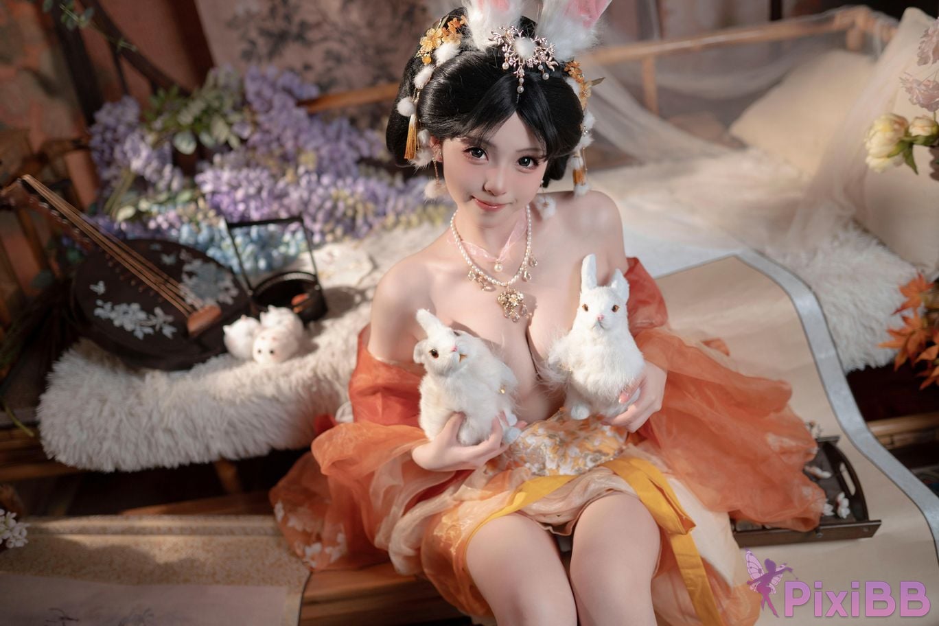 Cosplayer Bangni Bonnie Mid Autumn Festival Jade Rabbit PixiBB.COM 039