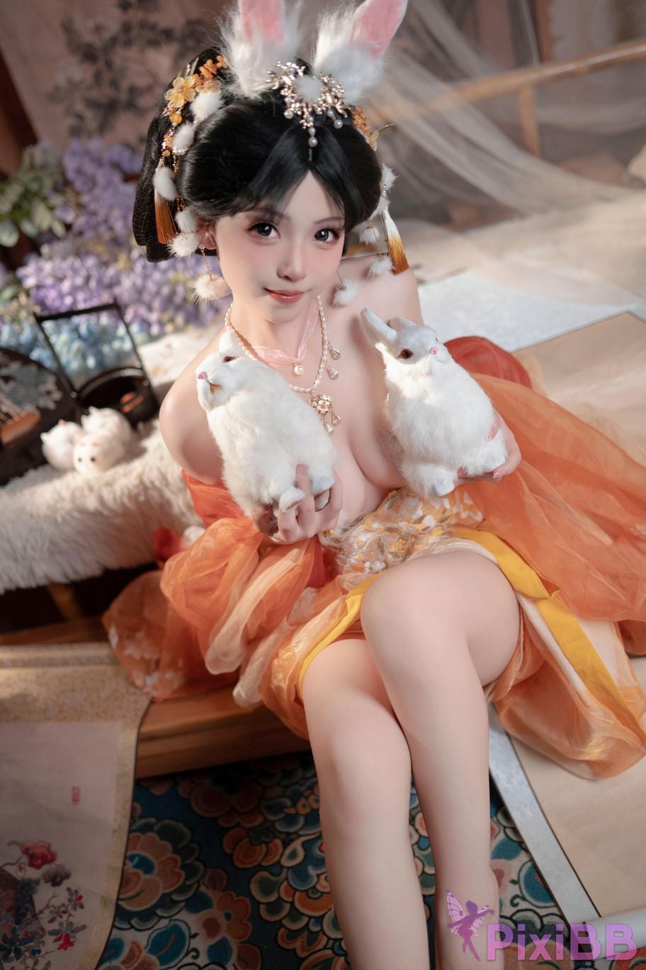 Cosplayer Bangni Bonnie Mid Autumn Festival Jade Rabbit PixiBB.COM 041