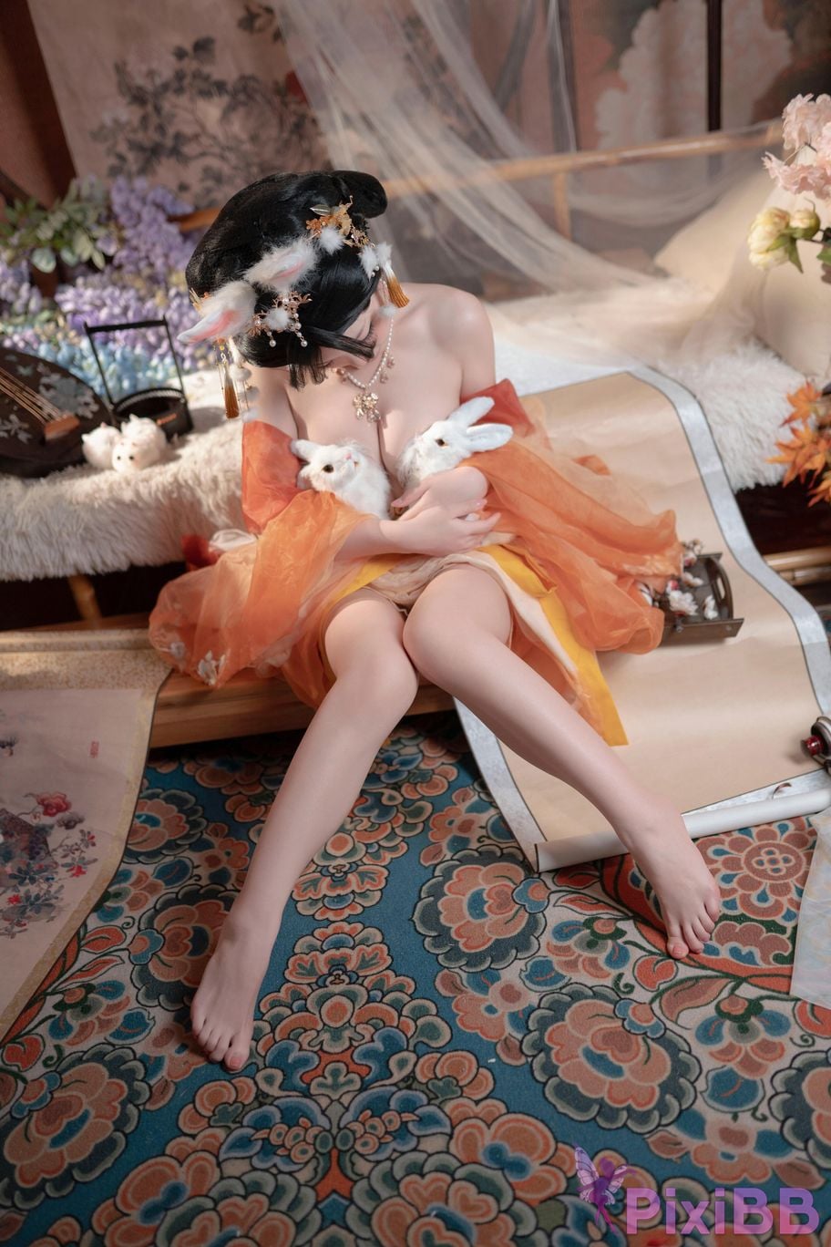 Cosplayer Bangni Bonnie Mid Autumn Festival Jade Rabbit PixiBB.COM 042