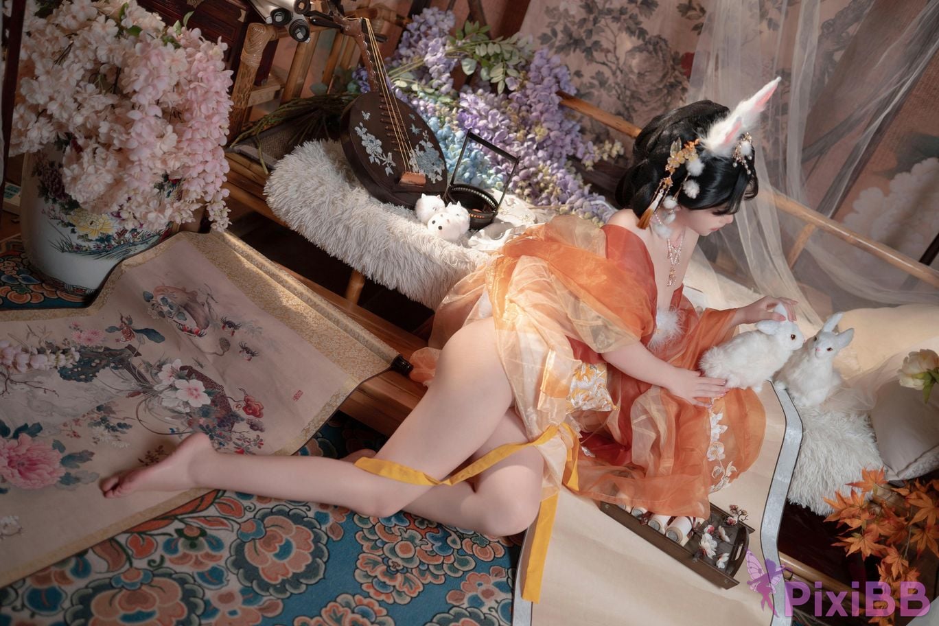 Cosplayer Bangni Bonnie Mid Autumn Festival Jade Rabbit PixiBB.COM 043