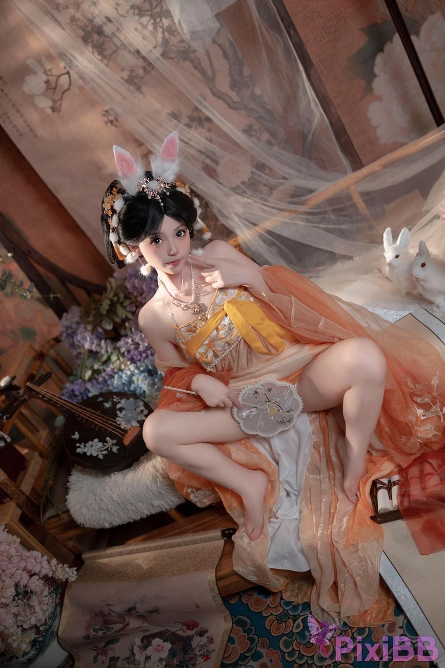 Cosplayer Bangni Bonnie Mid Autumn Festival Jade Rabbit PixiBB.COM 045