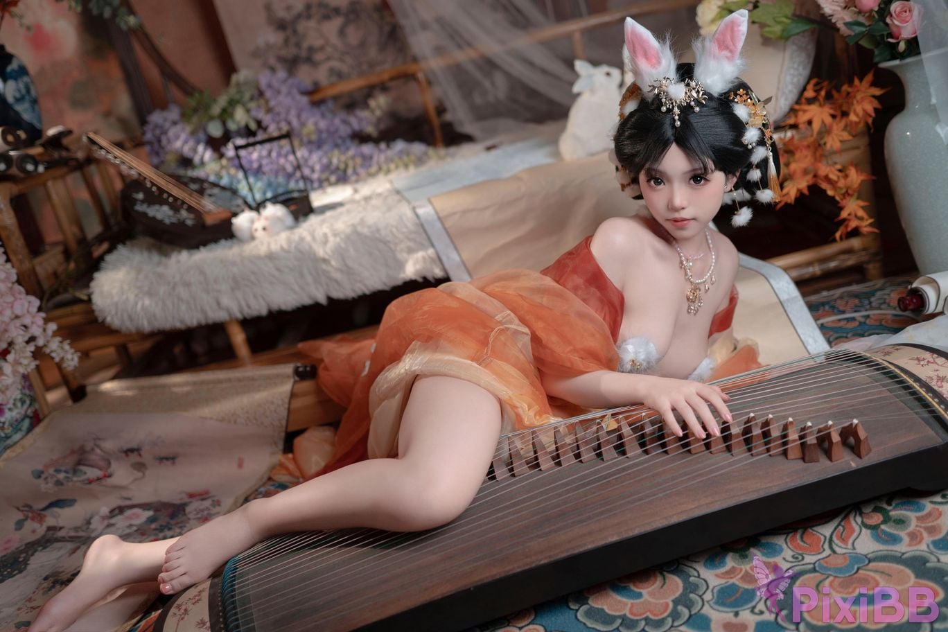 Cosplayer Bangni Bonnie Mid Autumn Festival Jade Rabbit PixiBB.COM 055