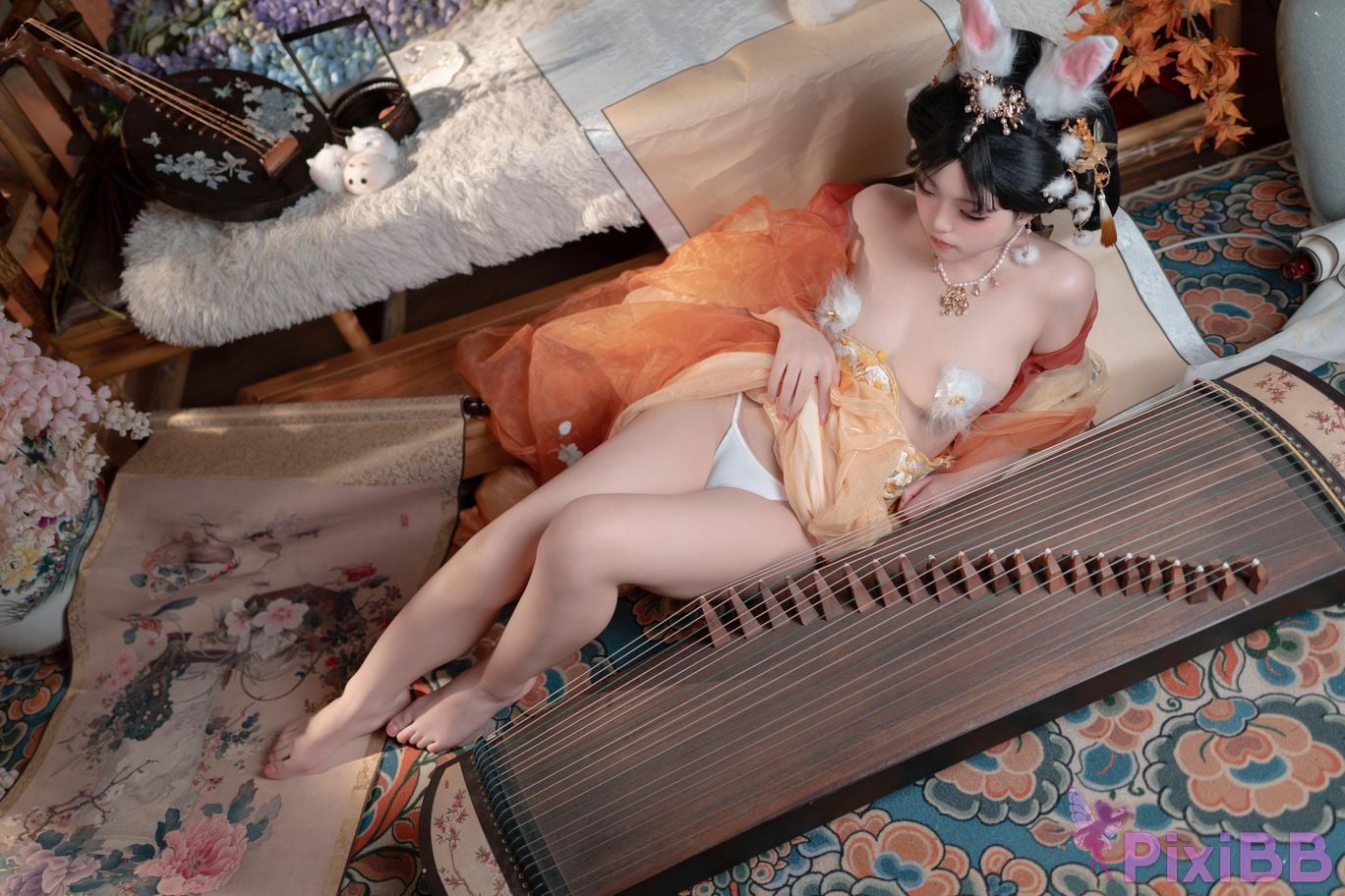 Cosplayer Bangni Bonnie Mid Autumn Festival Jade Rabbit PixiBB.COM 058