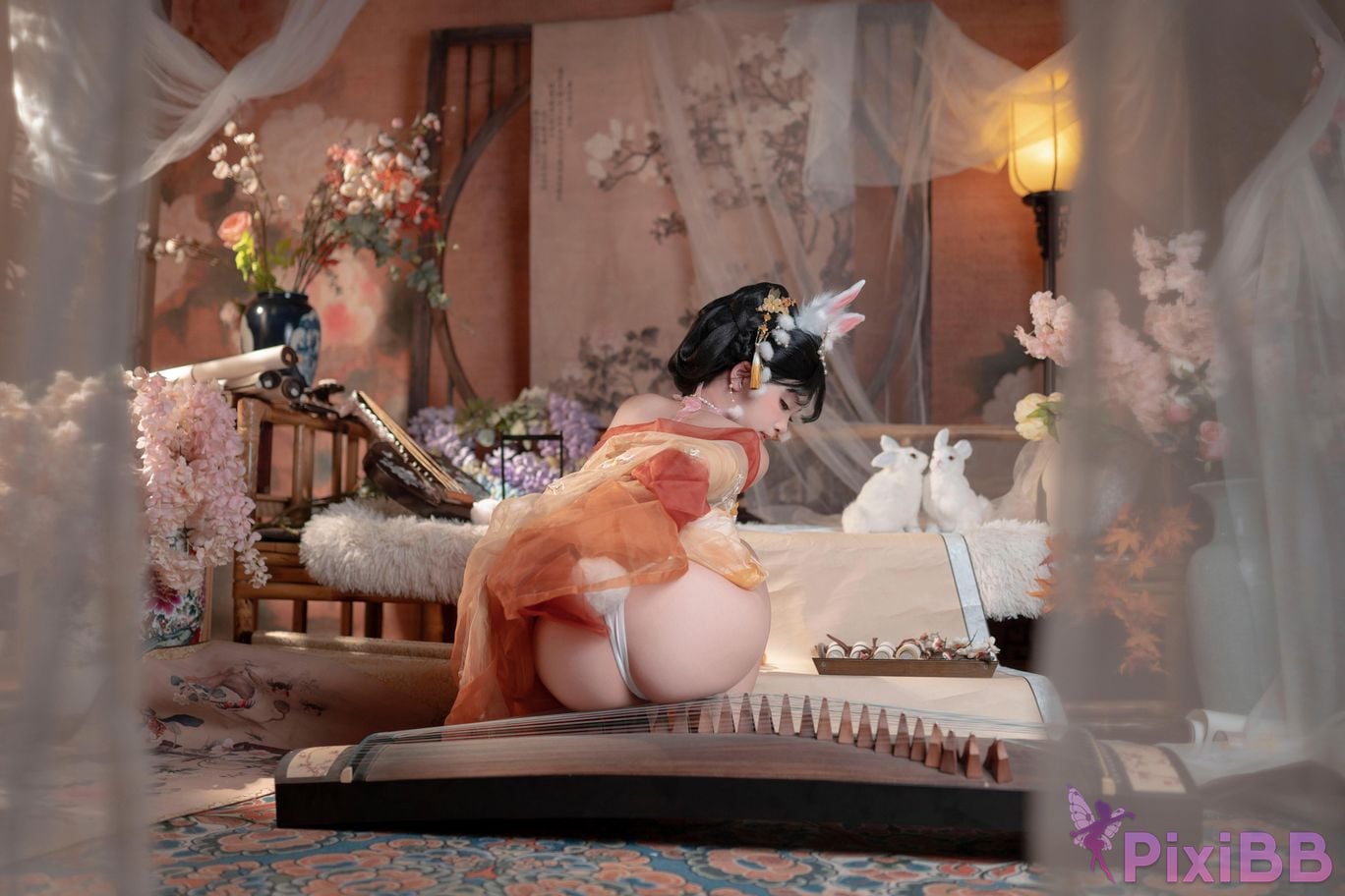 Cosplayer Bangni Bonnie Mid Autumn Festival Jade Rabbit PixiBB.COM 061