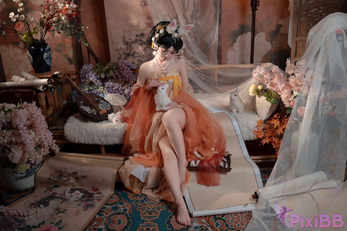 Cosplayer Bangni Bonnie Mid Autumn Festival Jade Rabbit PixiBB.COM 078