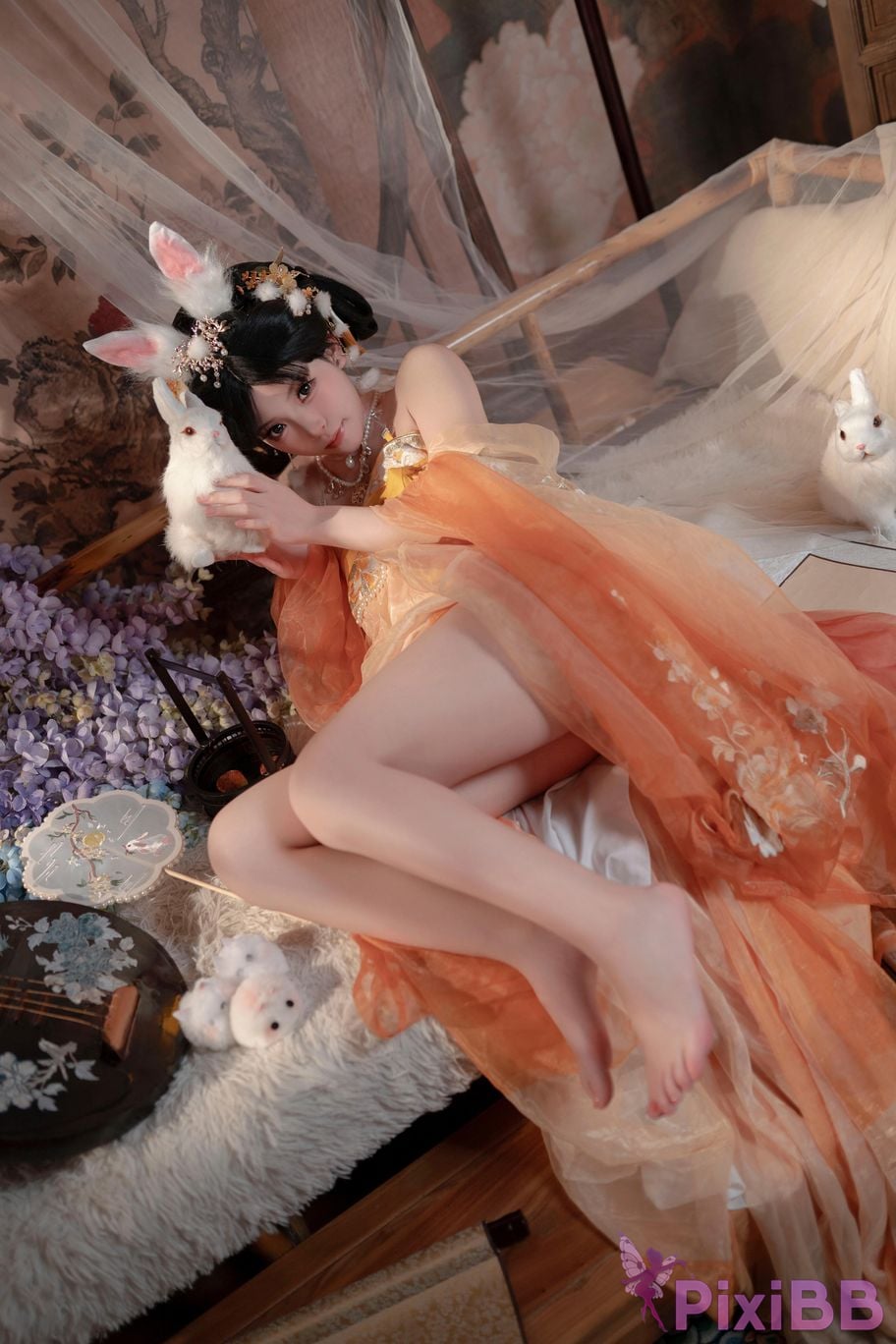 Cosplayer Bangni Bonnie Mid Autumn Festival Jade Rabbit PixiBB.COM 088