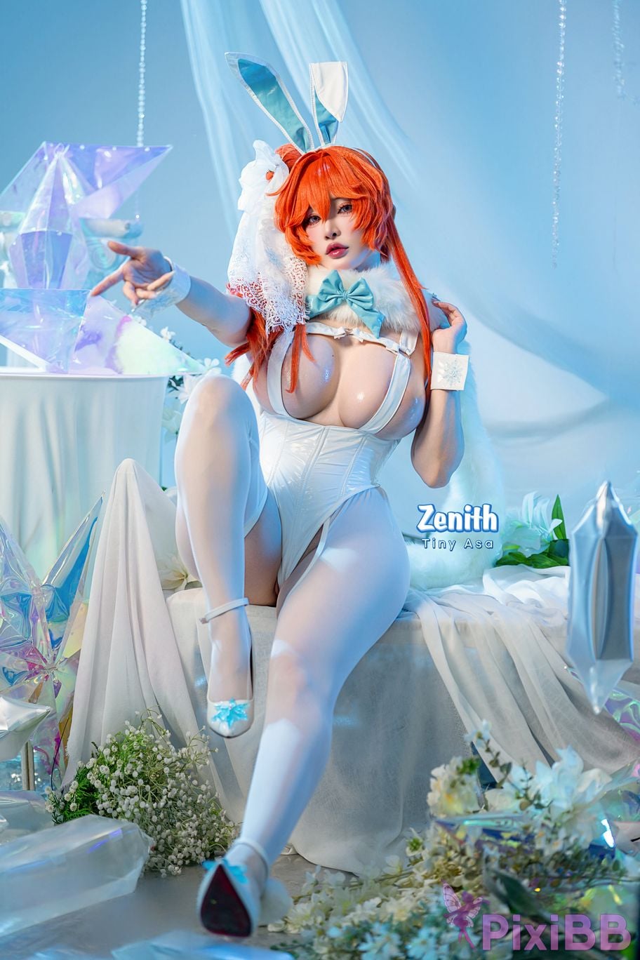Cosplayer Tiny Asa Zenith brown dust 2 Johnny PixiBB.COM 009