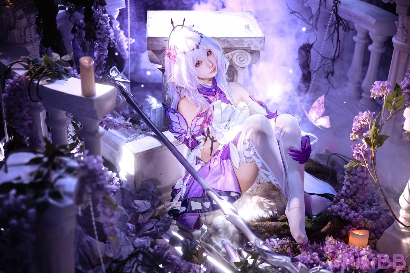 Cosplayer Stupid Momo chunmomo Collapse Star Dome Railway Yadie PixiBB.COM 002