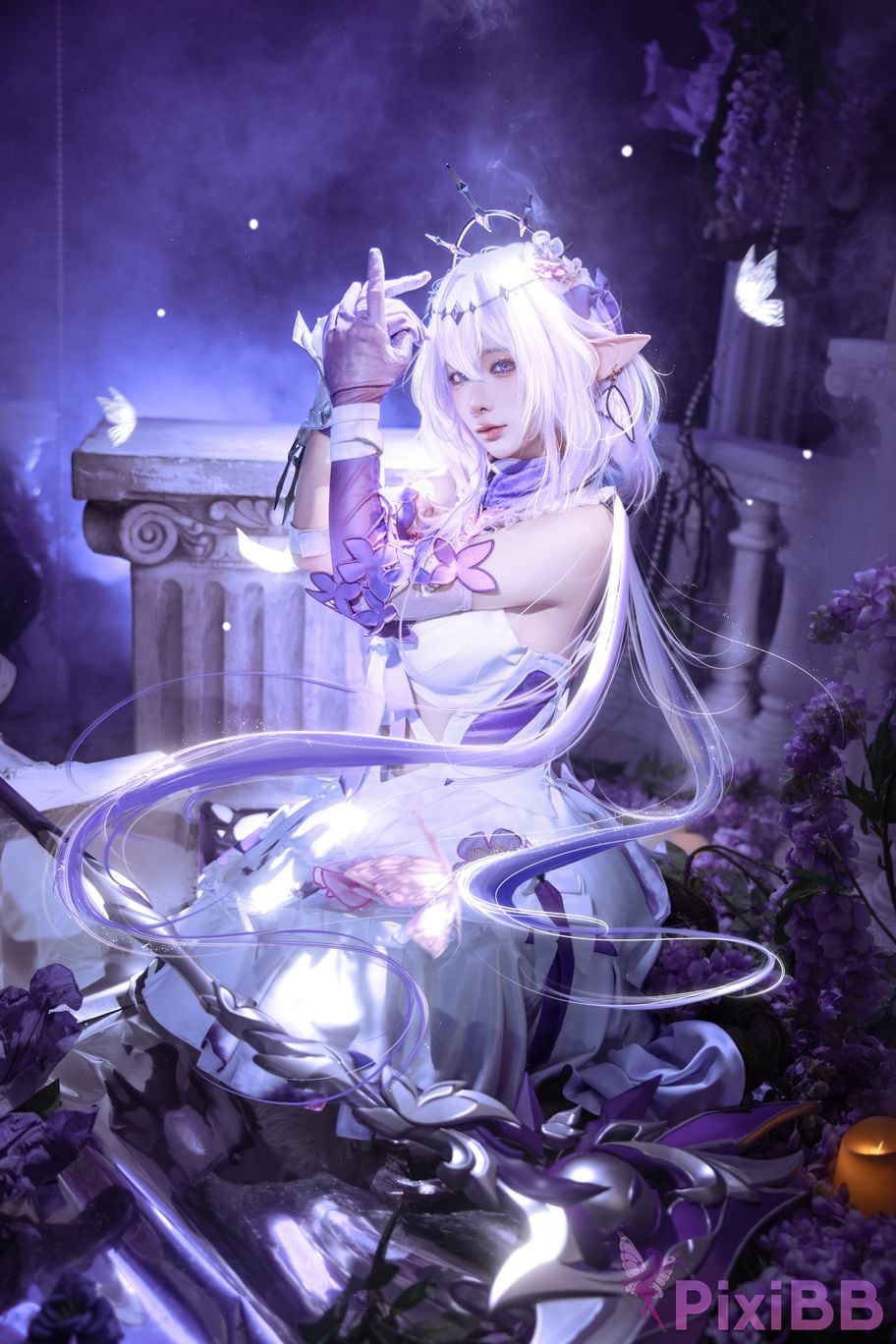 Cosplayer Stupid Momo chunmomo Collapse Star Dome Railway Yadie PixiBB.COM 009