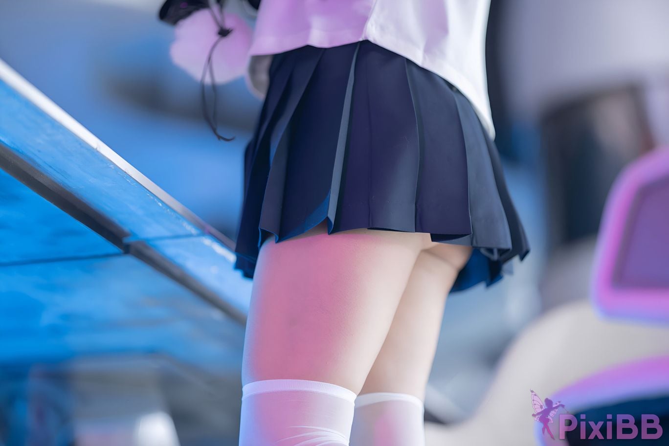 Cosplay chunmomo part time job of a schoolgirl PixiBB.COM 034