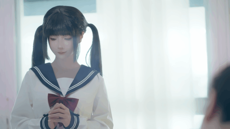 Cosplay chunmomo part time job of a schoolgirl PixiBB.COM 054