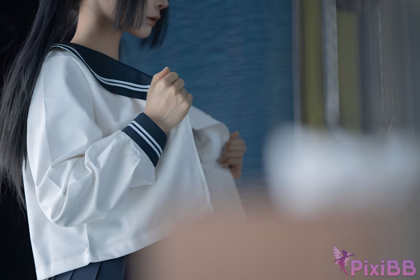 Cosplay chunmomo part time job of a schoolgirl PixiBB.COM 212