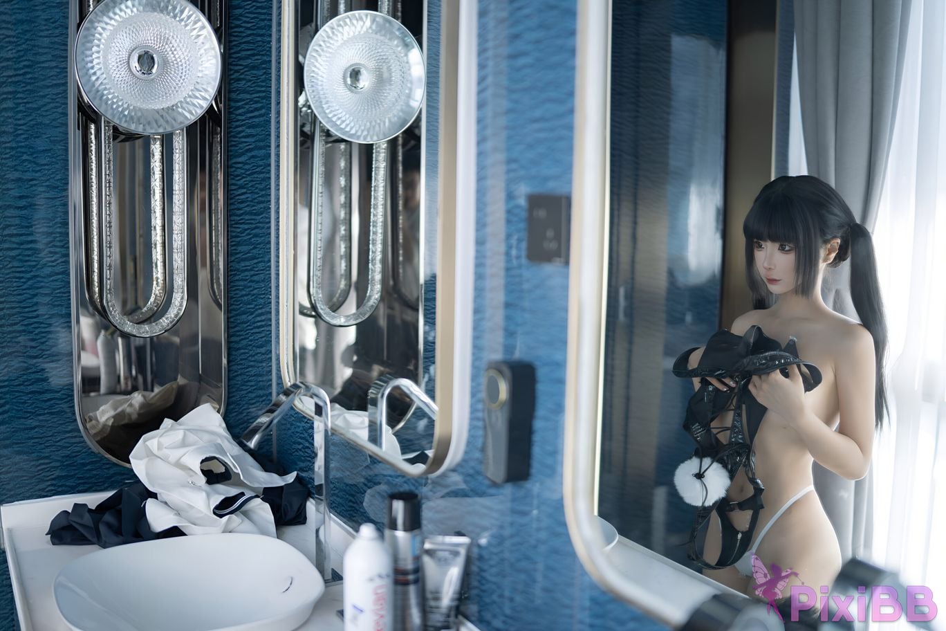 Cosplay chunmomo part time job of a schoolgirl PixiBB.COM 252