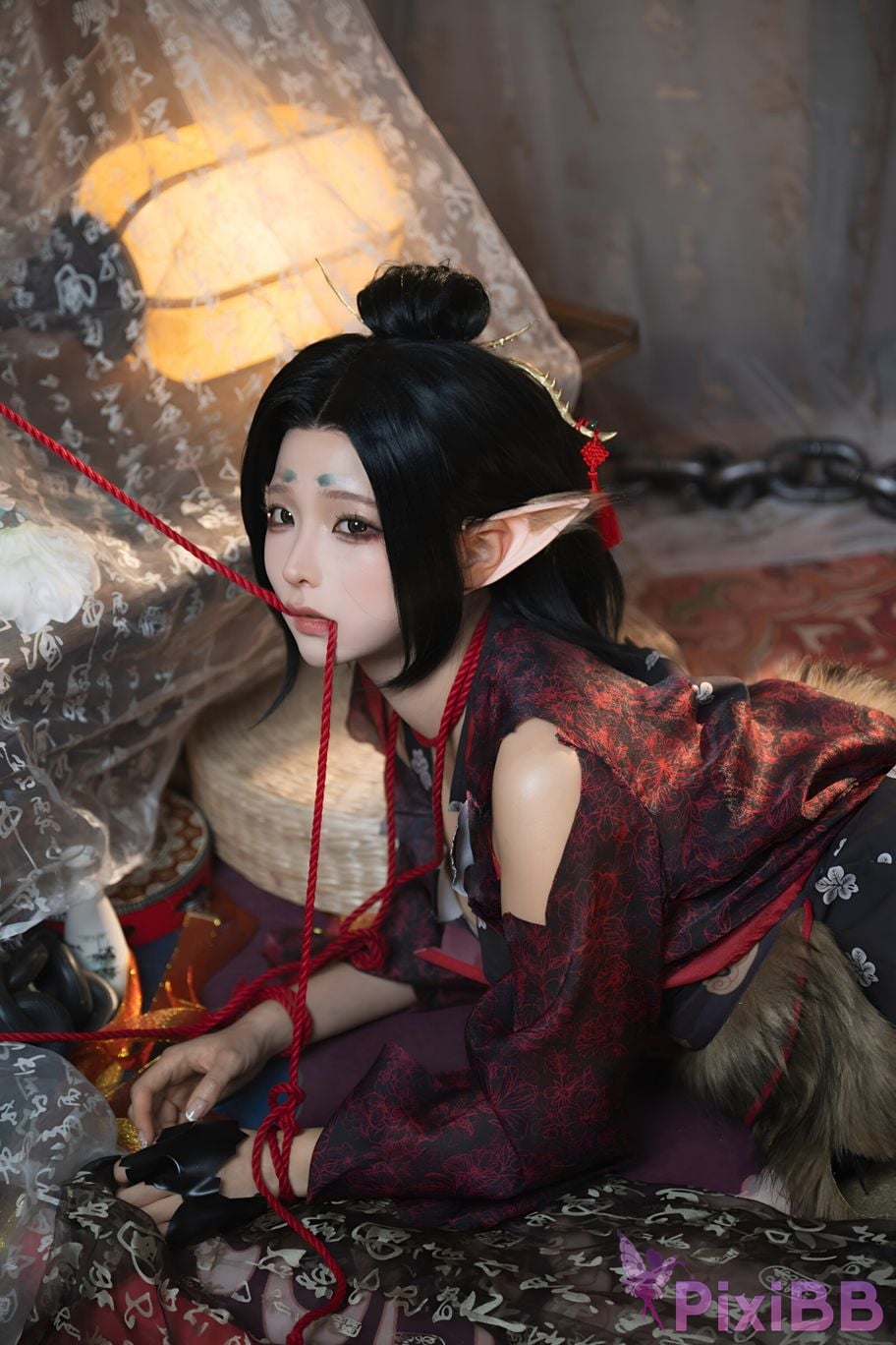 Cosplay chunmomo Black Myth Pingping PixiBB.COM 013