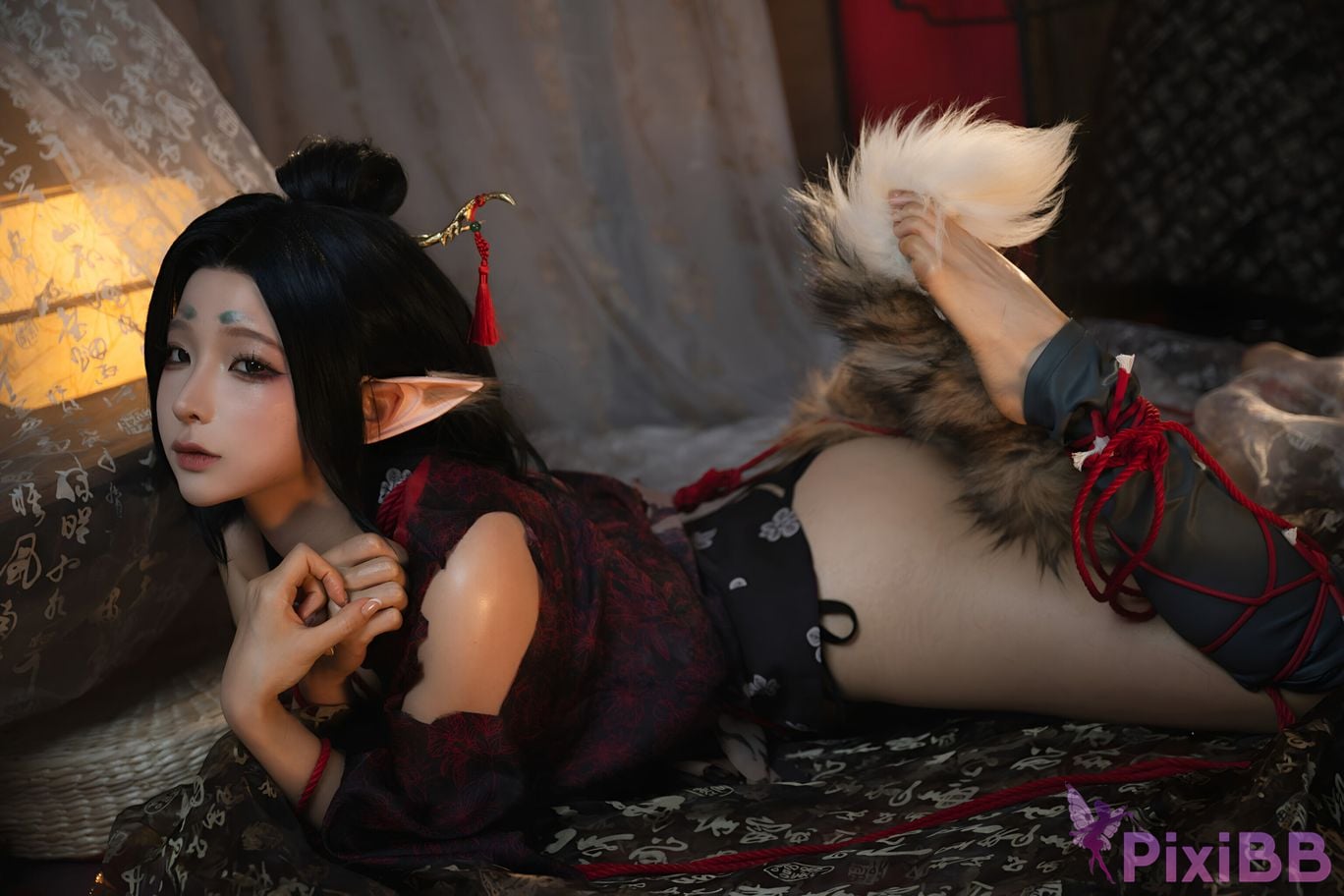 Cosplay chunmomo Black Myth Pingping PixiBB.COM 014