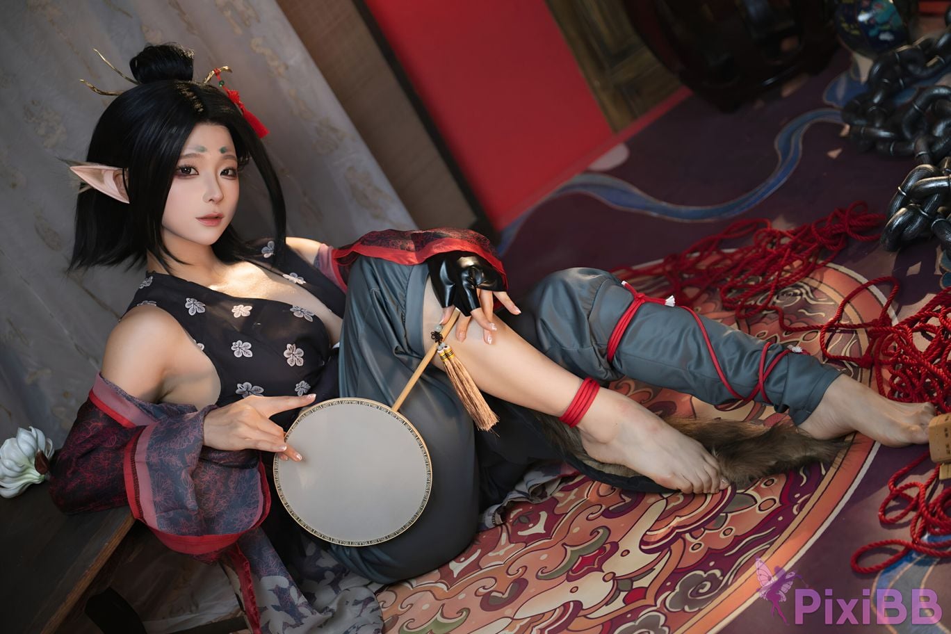 Cosplay chunmomo Black Myth Pingping PixiBB.COM 024