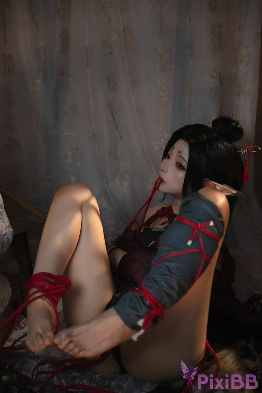 Cosplay chunmomo Black Myth Pingping PixiBB.COM 029