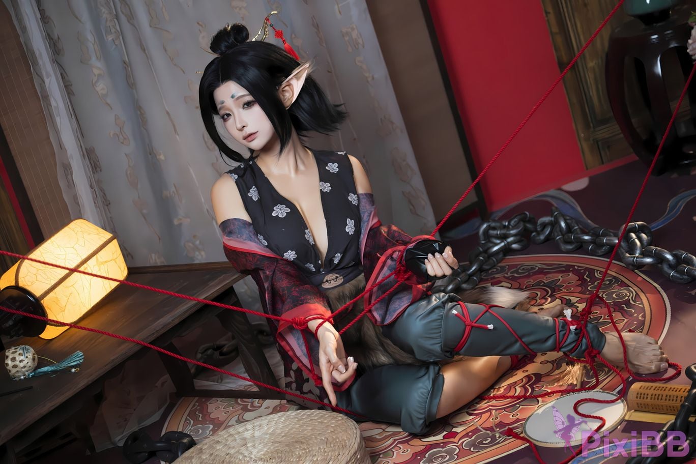 Cosplay chunmomo Black Myth Pingping PixiBB.COM 035