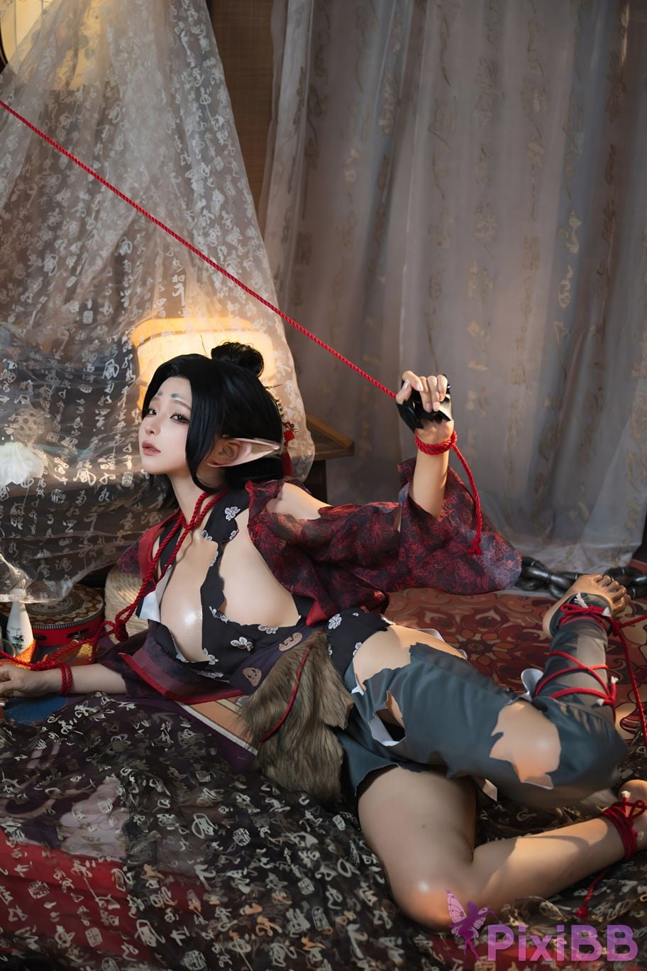 Cosplay chunmomo Black Myth Pingping PixiBB.COM 047