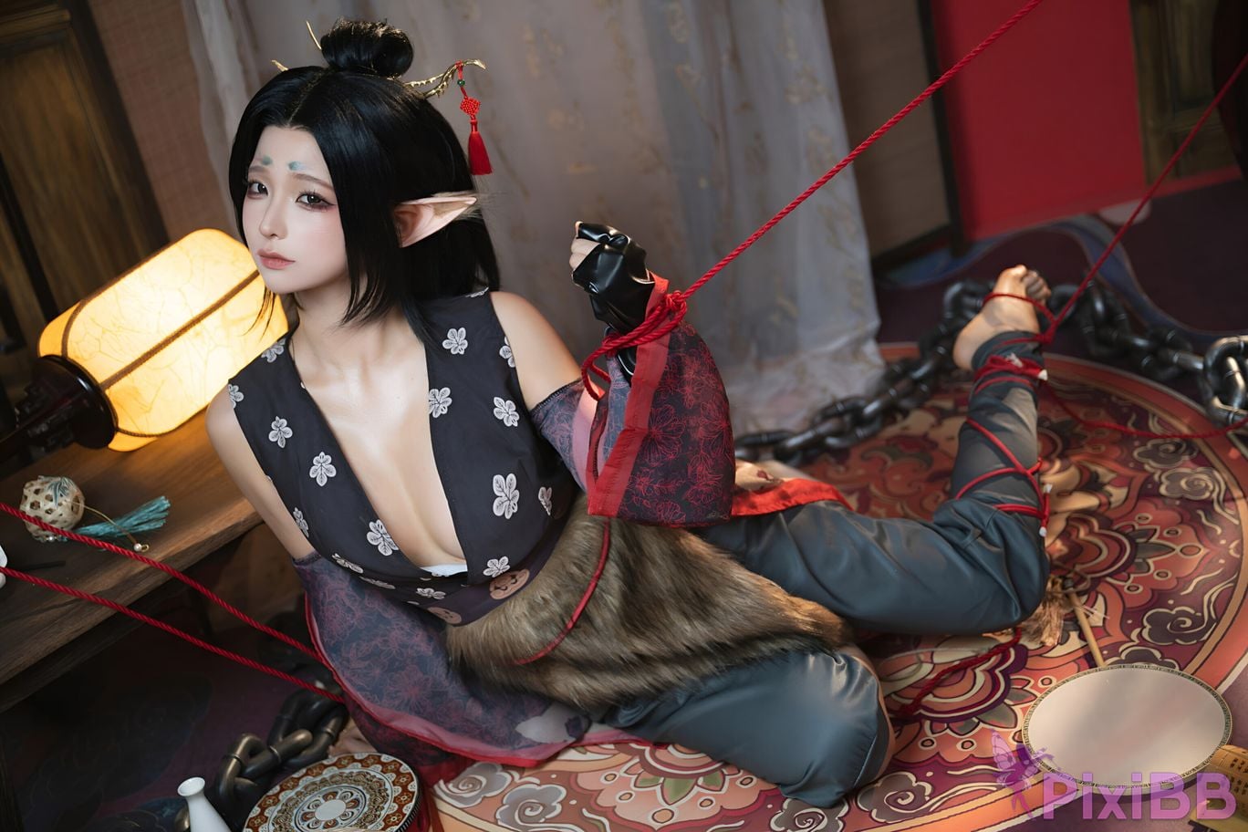 Cosplay chunmomo Black Myth Pingping PixiBB.COM 054