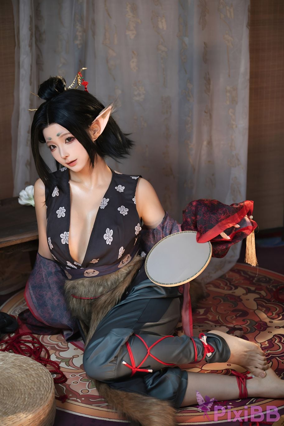 Cosplay chunmomo Black Myth Pingping PixiBB.COM 066