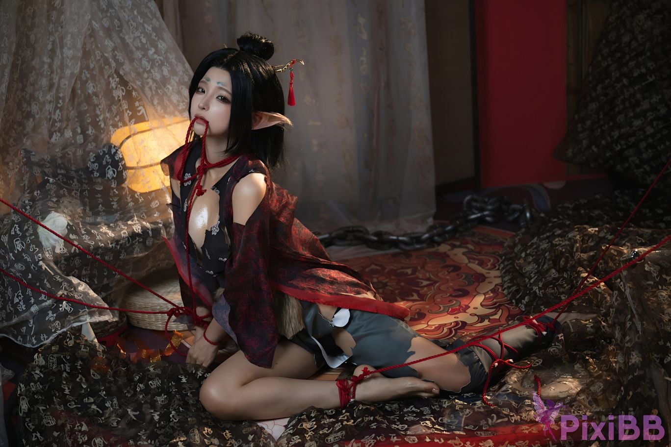 Cosplay chunmomo Black Myth Pingping PixiBB.COM 067