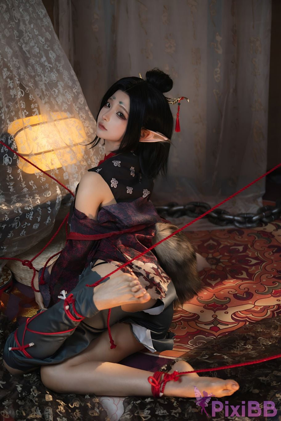 Cosplay chunmomo Black Myth Pingping PixiBB.COM 075