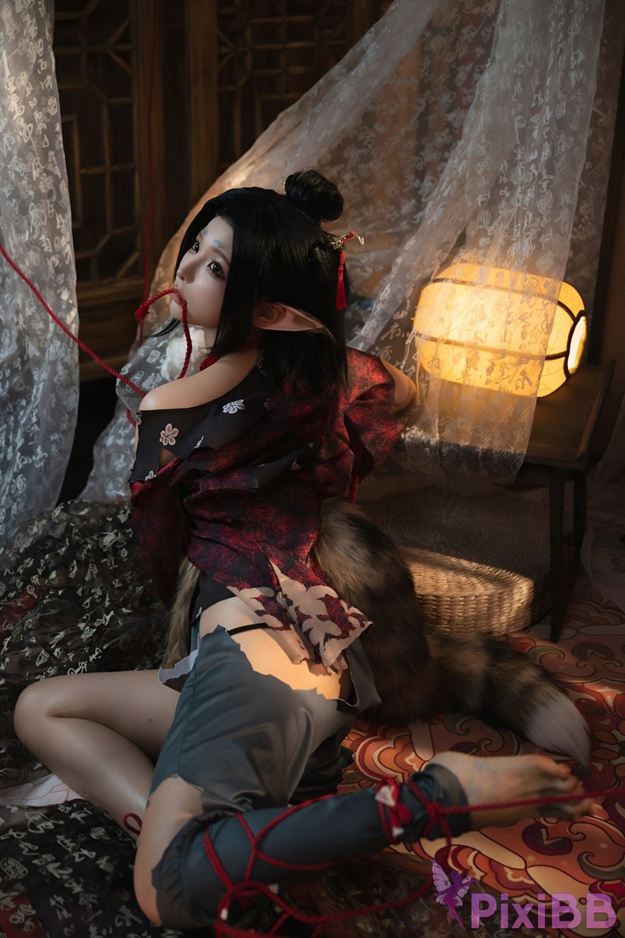 Cosplay chunmomo Black Myth Pingping PixiBB.COM 076