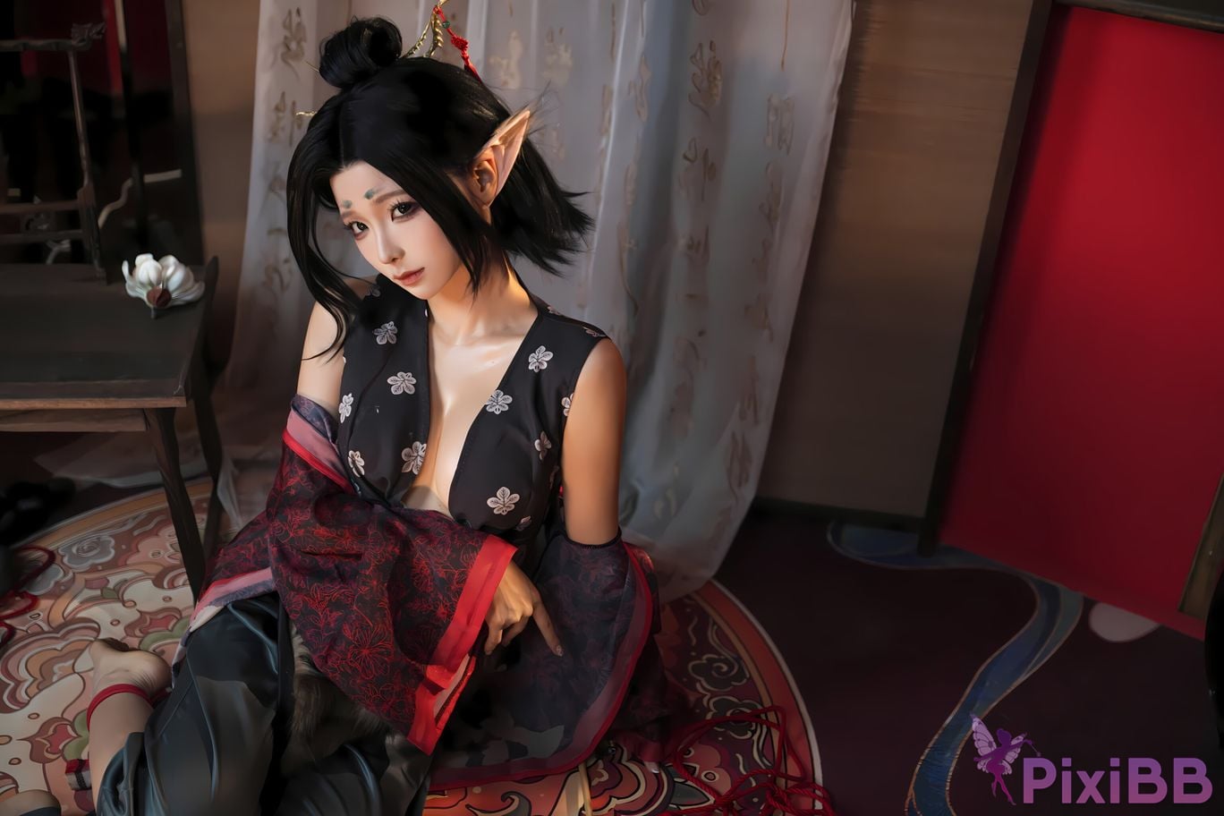 Cosplay chunmomo Black Myth Pingping PixiBB.COM 086