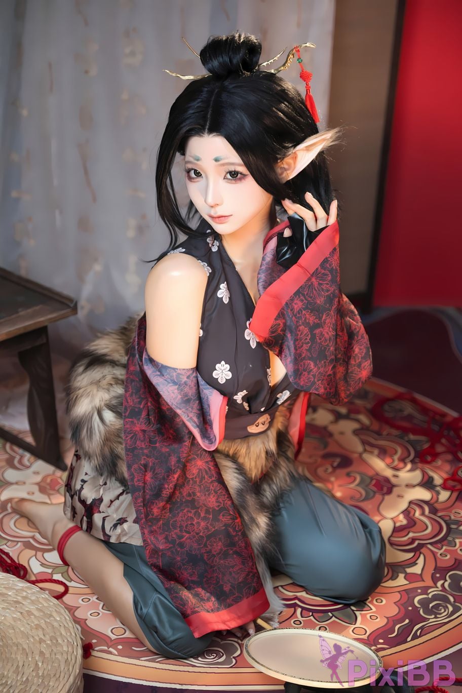 Cosplay chunmomo Black Myth Pingping PixiBB.COM 117
