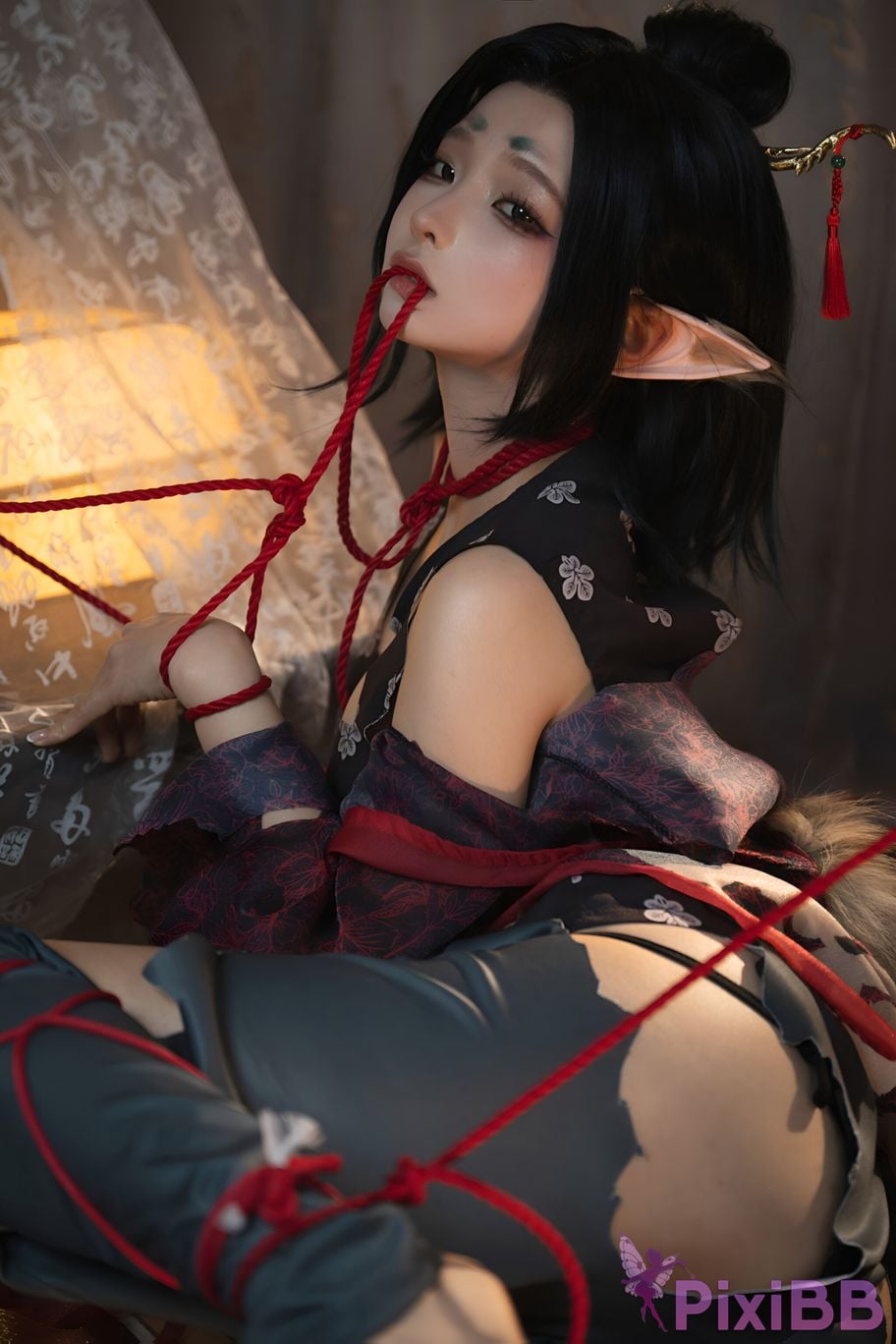 Cosplay chunmomo Black Myth Pingping PixiBB.COM 127