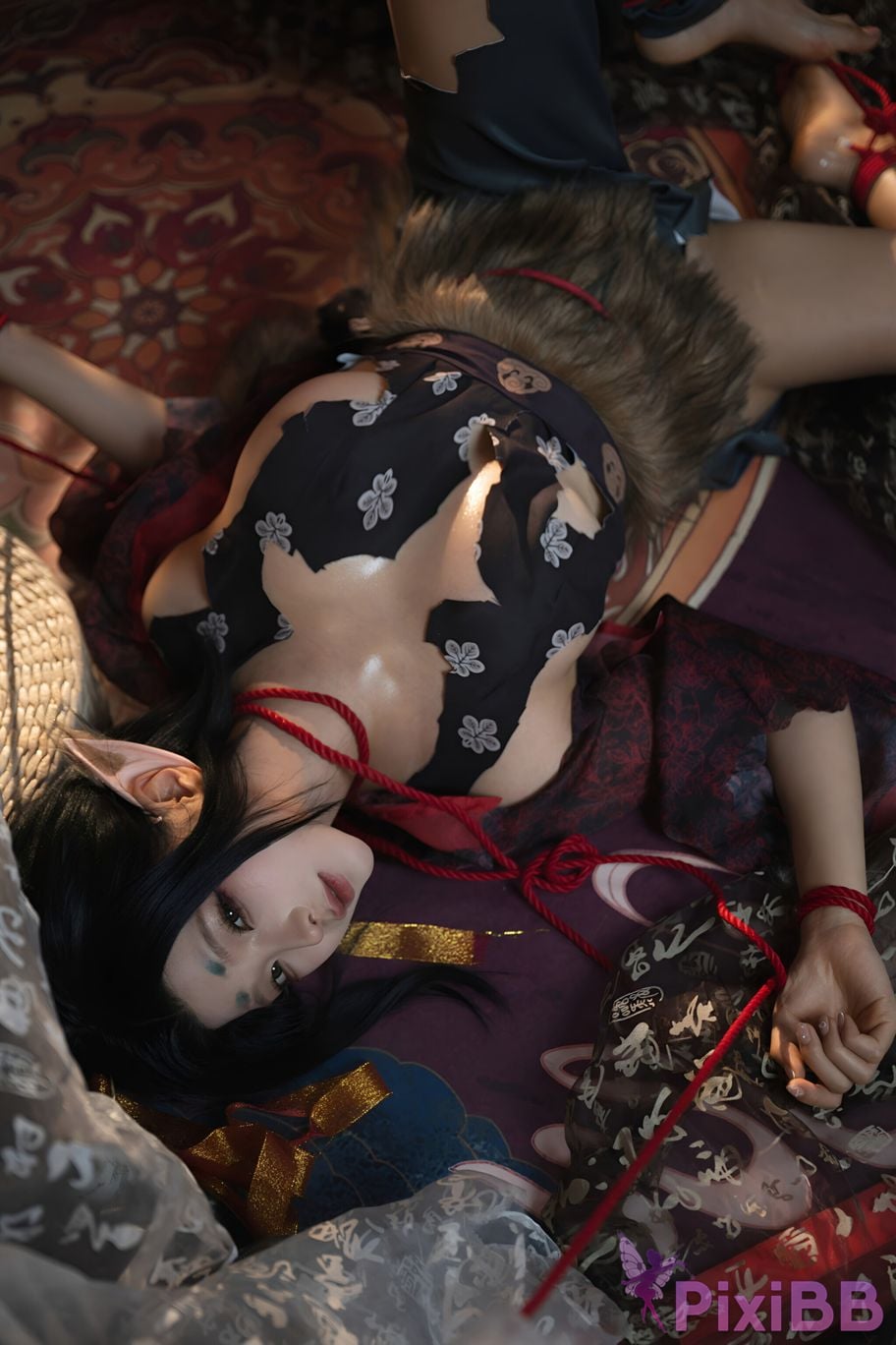 Cosplay chunmomo Black Myth Pingping PixiBB.COM 130