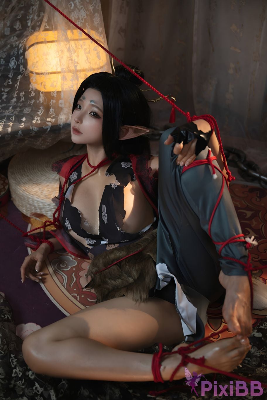 Cosplay chunmomo Black Myth Pingping PixiBB.COM 133