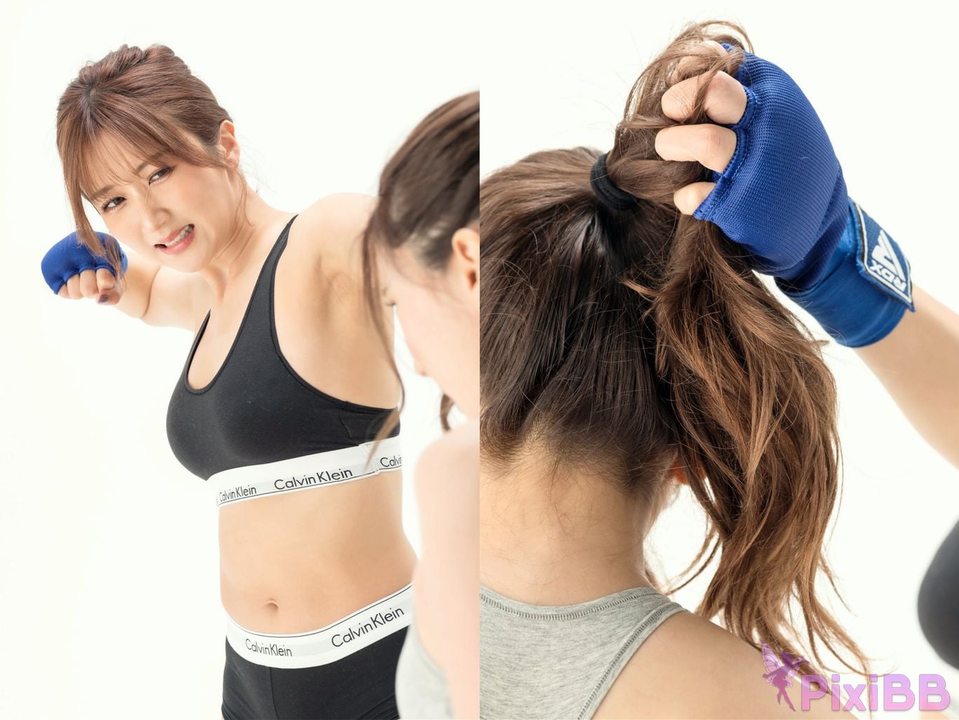 Japanese Idol Yui Hatano Bo Duo Ye Jie Yi Hibiki Oh tsuki Otsuki Absolute professional wrestling technique pose book PixiBB.COM 009