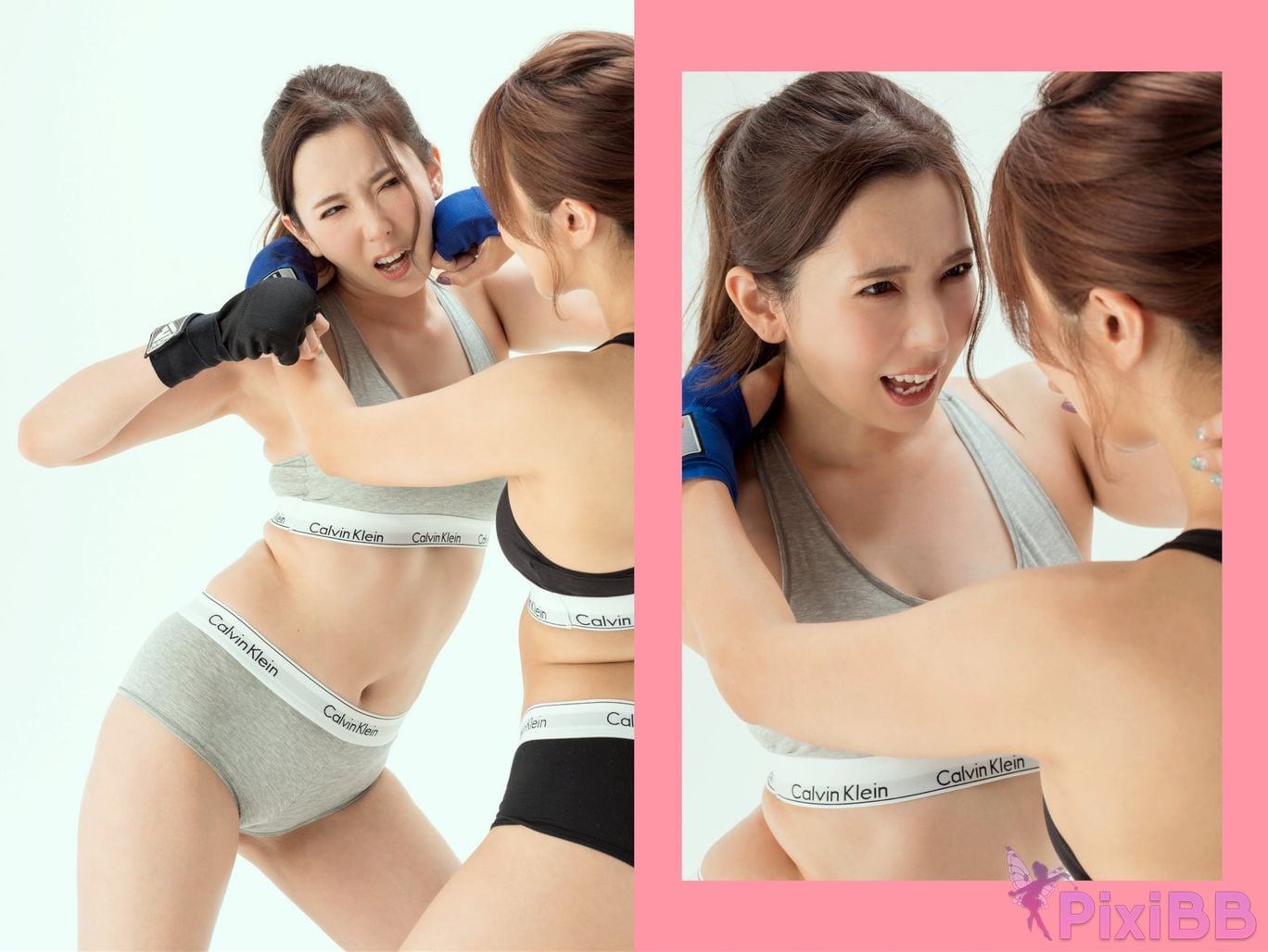 Japanese Idol Yui Hatano Bo Duo Ye Jie Yi Hibiki Oh tsuki Otsuki Absolute professional wrestling technique pose book PixiBB.COM 010