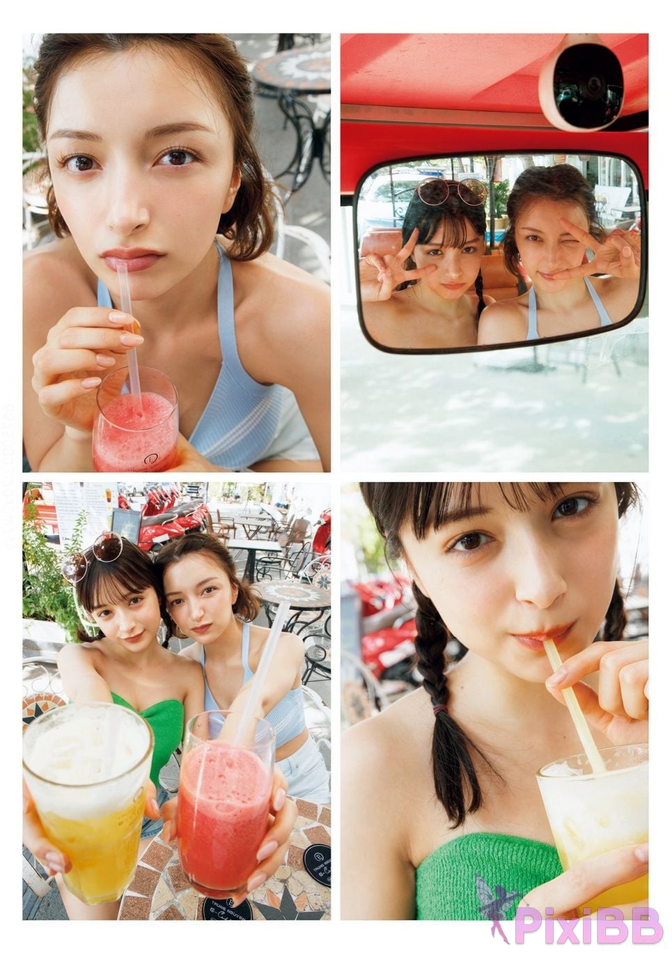 Japanese Idol Elimari sisters 1st photo collection Fericire PixiBB.COM 026