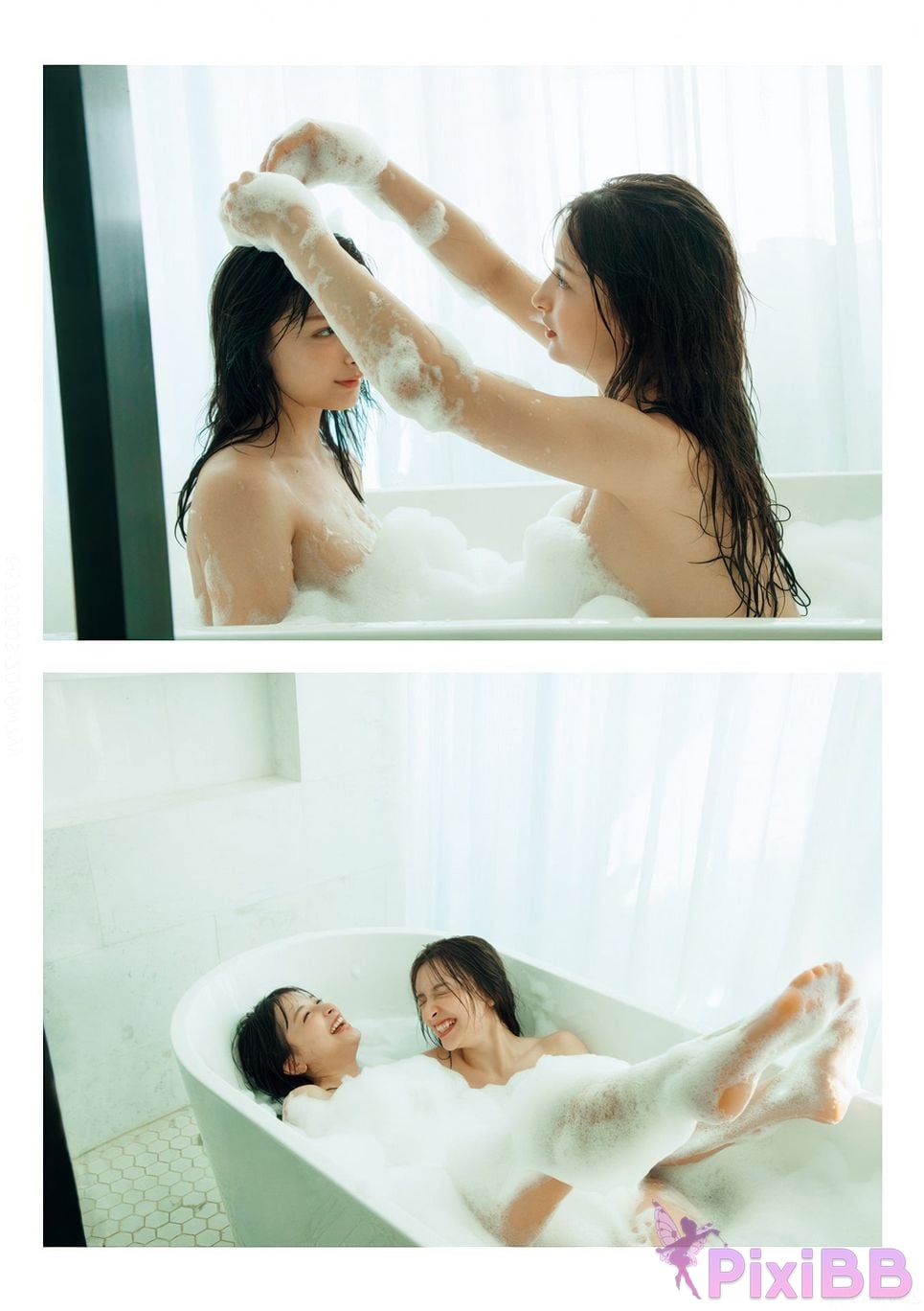 Japanese Idol Elimari sisters 1st photo collection Fericire PixiBB.COM 080